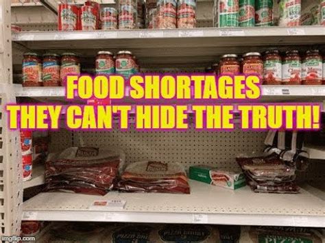 Meanwhile, demographers expect the world's population to grow to 9.7 billion do you think that a catastrophic food shortage is likely to happen? Food Shortages they can't hide - YouTube