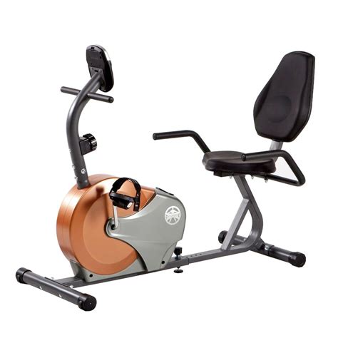 It has magnetic resistance, reduce fat and increase stamina. Marcy Recumbent Magnetic Resistance Cycle | Recumbent bike ...