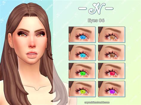The Sims Resource Nayomisims Non Default Eyes 06