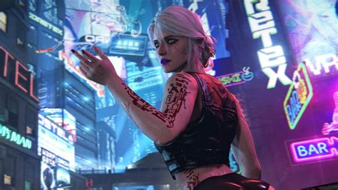 Ciri Cyberpunk 2077 4k Xbox Games Wallpapers Scifi Wallpapers Ps