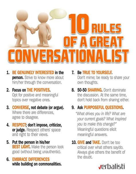 10 Rules Of A Great Conversationalist Pictures Photos And Images For