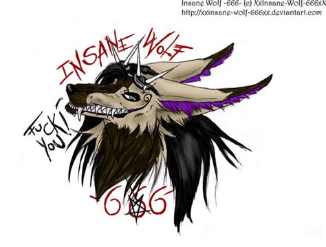 Badgeinsane Wolf 666 By Xxinsane Wolf 666xx On Deviantart