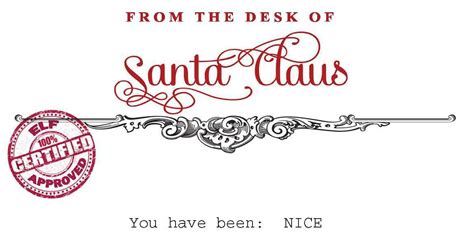 Santa Claus Signature Clipart Free Clipground