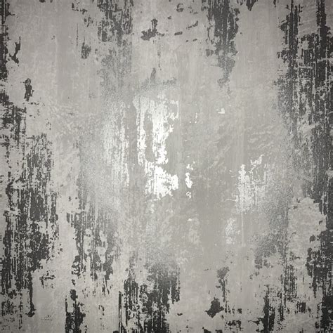 Silver Industrial Texture Wallpaper Wallpaper Sales