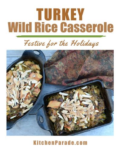 Turkey Wild Rice Casserole