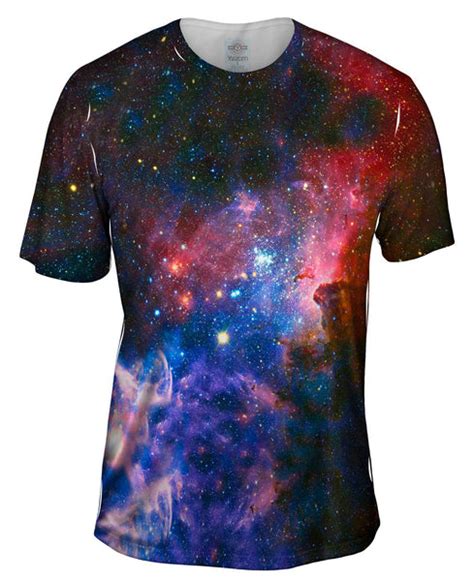 Carina Nebula Space Galaxy Mens T Shirt Yizzam