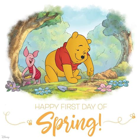 Winnie The Pooh First Day Of Spring Pictures Photos And Images For