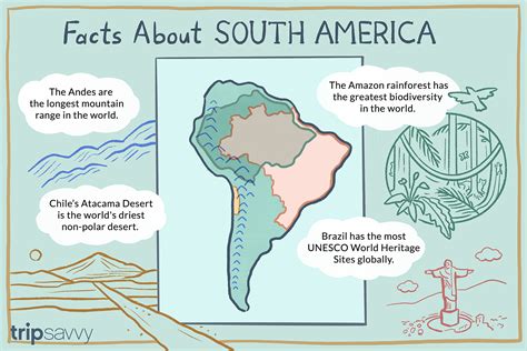 南アメリカについての15の興味深い事実 レシピと旅行 2021