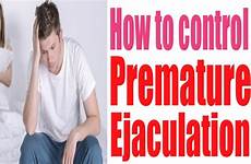 premature ejaculation control