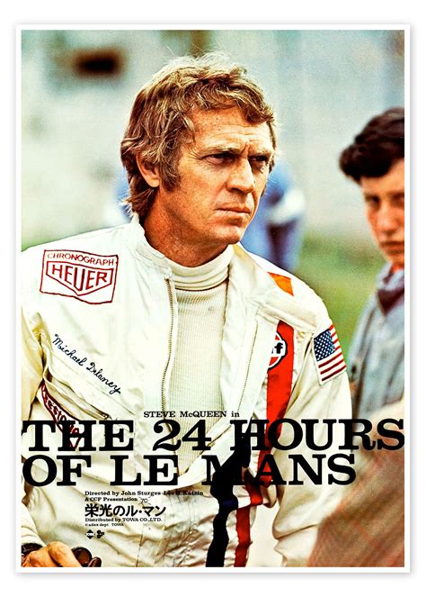 The 24 Hours Of Le Mans Av Everett Collection Som Poster Canvastavla