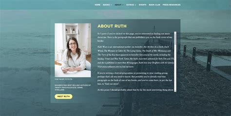 23 Author Landing Page Examples For Inspiration Clickydrip