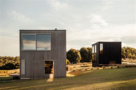 Best Black Cabins And Black Cube House Designs Field Mag