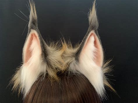 Realistic Animal Ears Headbandleopard Cat Earslyncean Etsy