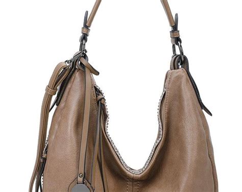 Brown Leather Hobo Bag Brown Oversize Shoulder Bag Etsy Sac En