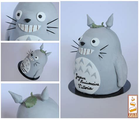 Totoro Cake Of Tastytasty
