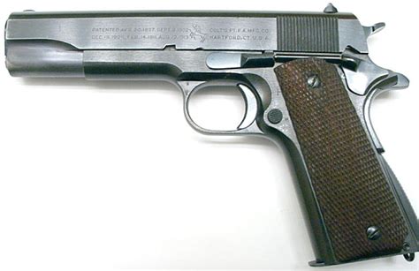 Colt M1911a1 Us Army 1911a1 45 Acp 1939 Us Navy Contract No 716873