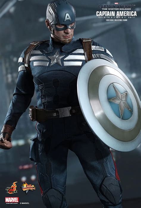 capitão américa stealth s t r i k e suit da hot toys captain america stealth suit marvel