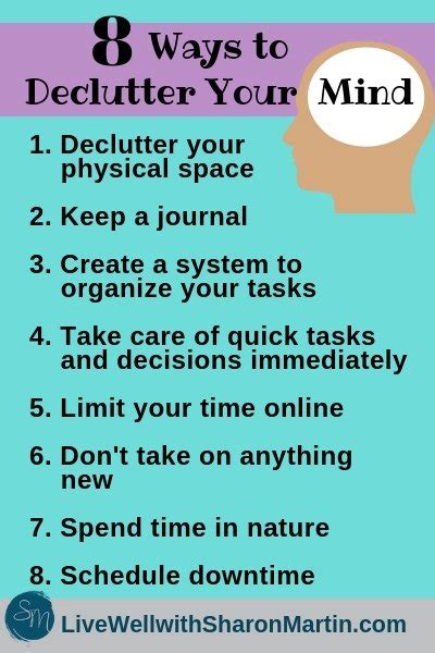 Ways To Declutter Your Mind And Reduce Stress And Anxiety Live Well