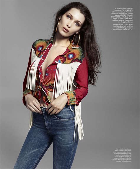 Bella Hadid Elle Magazine 2016 09 Gotceleb