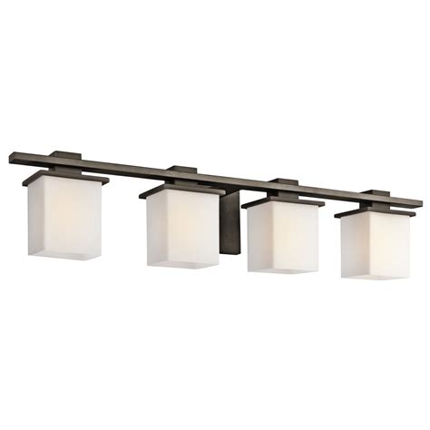 Kichler Lighting Tully 4 Light Bath Vanity In Olde Bronze 45152oz Kichler Lighting Lighting