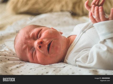 Crying Hungry Newborn Image And Photo Free Trial Bigstock