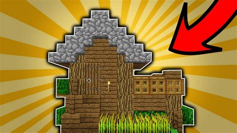 🏠Így építs EGYSZERŰ, KEZDŐ túlélő házat a Minecraftban!🏠🤔 - YouTube