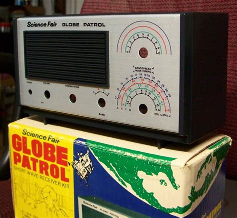 Unbuilt Globe Patrol Shortwave Transistor Kit Radio Shack Vintage Am Sw