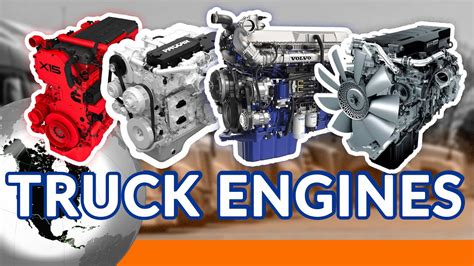 Truck Engines Paccar Cummins Volvo D 13 Detroit 4 Most Commonly
