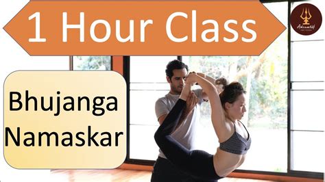 Bhujanga Namaskar Series A Yoga Class With Master Dharm YouTube
