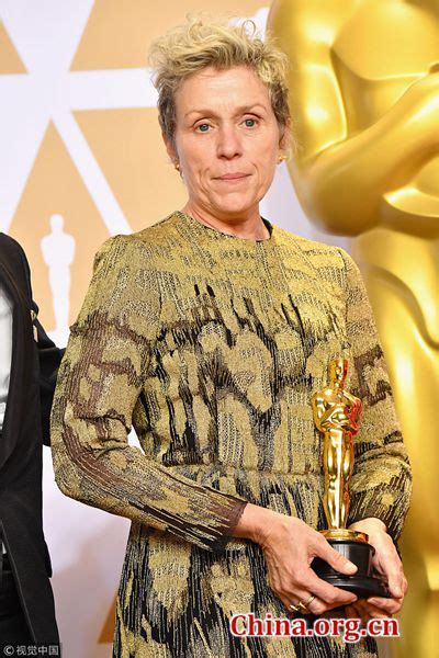 Francis Mcdormand Wins Best Actress Award Of 90th Oscars Cn