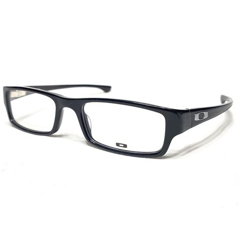 oakley servo ox1066 0151 mens polished black eyeglasses frames 51 18 140 700285512143 oakley