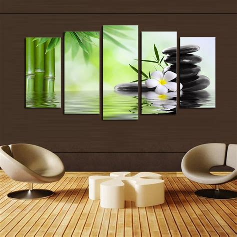 2020 popular 1 trends in home & garden, home improvement, lights & lighting, toys & hobbies with art decor room artworks and 1. Aliexpress.com : Buy Buddha Nature Canvas Prints 5 Pieces ...