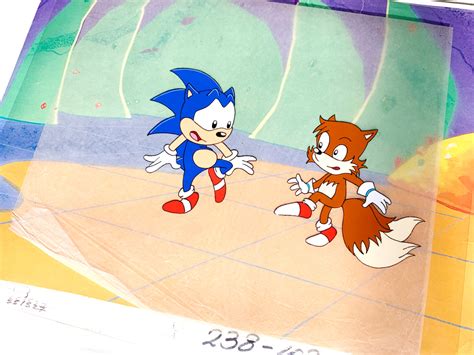 Sonic The Hedgehog Original Animation Cel No1648 Celbase