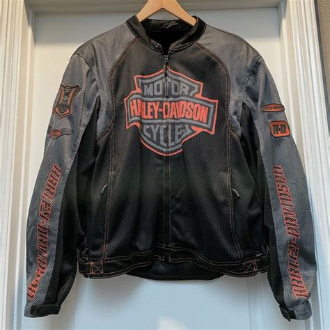 Harley Davidson Contention Mesh Riding Jacket Maker Of Jacket