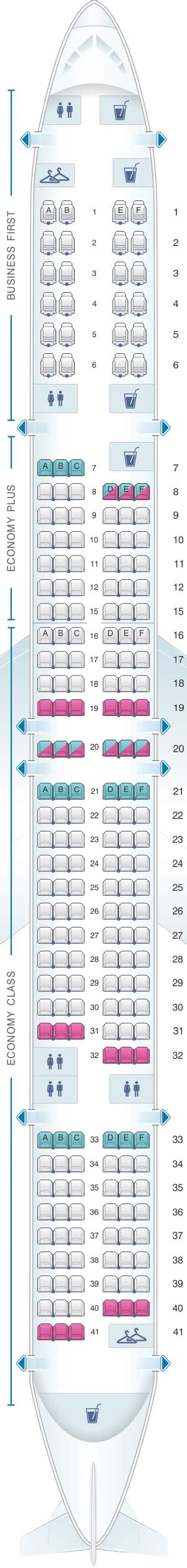 Seat Map United Airlines Boeing B Version Seatmaestro Porn