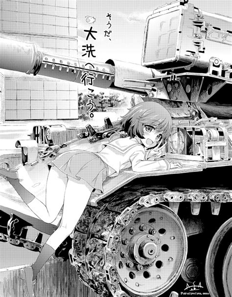 Safebooru 1girl Akiyama Yukari Asanagi Ass Blush Girls Und Panzer Highres Loafers Looking At