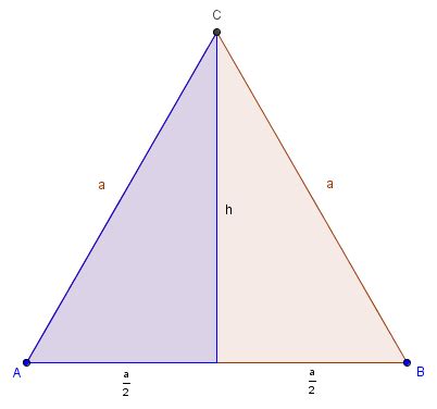 Bei einem stumpfwinkligen dreieck ist ein. Die Höhe berechnen