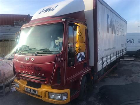 secondhand lorries  vans curtain side iveco cargo