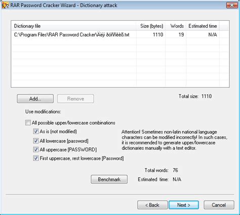 It is the best one among professional rar password crackers, with 4 powerful attack modes: Free RAR Password Cracker Download - MostShareware.com