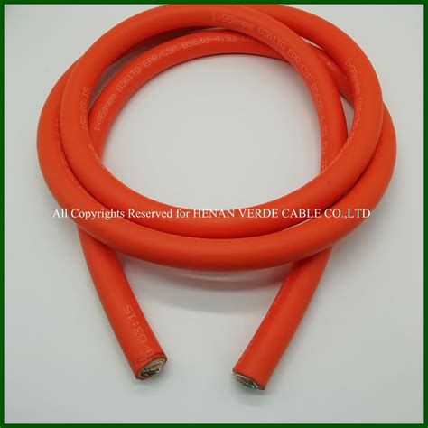 50mm2 95mm2 120mm2 Flexible Copper Double Insulated Rubber Electric Wire Cable China Welding