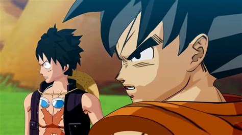Dragon Ball Heroes Goku Vs Luffy Missionn 9 Trailer One Piece Film