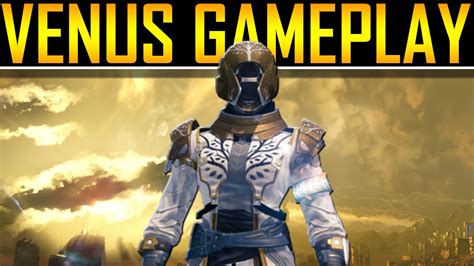 Destiny Gameplay New Venus Trailer Youtube