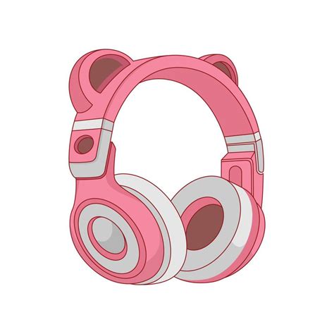 Cute Headphone Cartoon Icon Illustration 10007104 Vector Art At Vecteezy