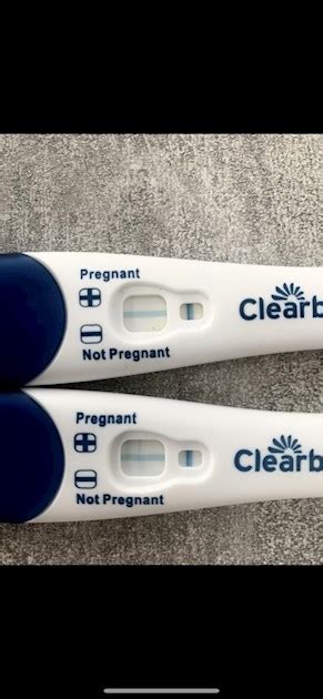 Faint Positive Pregnancy Test Pictures Clear Blue Aviddiy