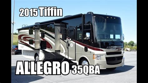 2015 Tiffin Allegro 35qba Class A Gas Motorhome Youtube
