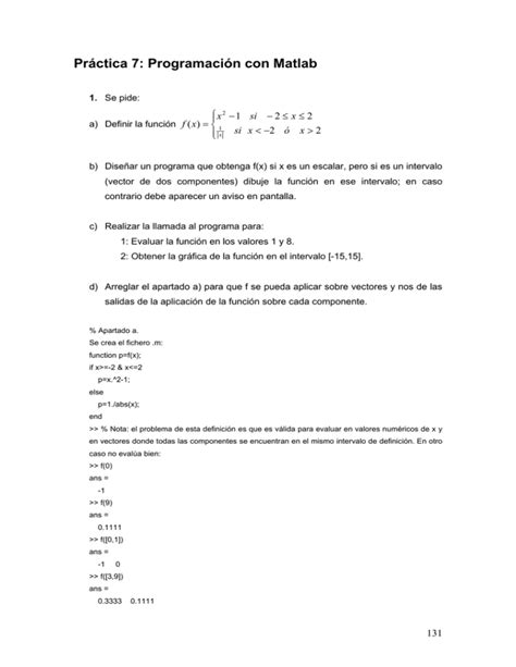 Práctica 7 Programación Con Matlab