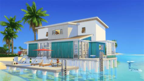 Sims Beach House That You Need To Check Out Snootysims