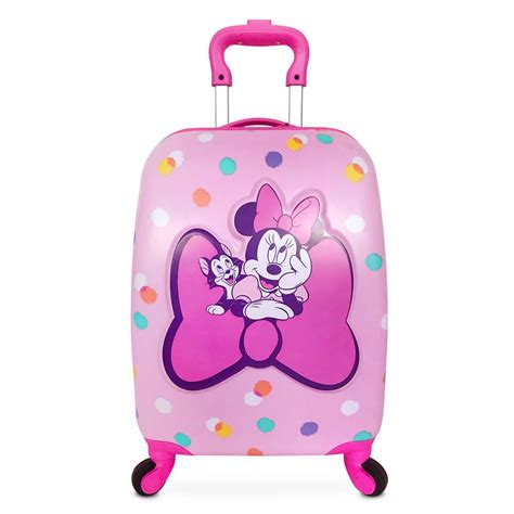 Minnie Mouse Rolling Luggage 16 Available Online Dis Merchandise News