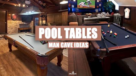 40 Coolest Man Caves With Pool Tables Youtube