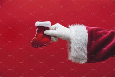Santa Hand Stock Photo Containing Santa And Claus Holiday Stock